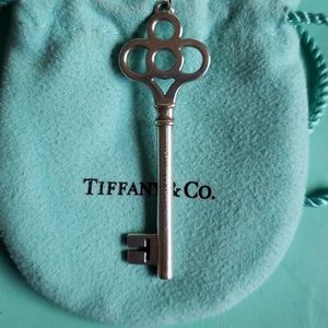 Authentic Tiffany & Co Key pendant